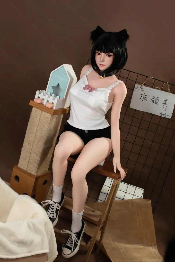 160cm (5ft3) A罩杯 混合材質性愛娃娃 Campanula